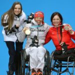 gettyimages.de -- Gold: Andrea Eskau (Mitte), Silber: Oskana Masters (Links, USA), Bronze: Lidzaya Hrafeyeva (NPA)