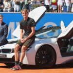 BMW Group -- Alexander Zverev, Oliver Zipse (Mitglied des Vorstands der BMW AG)
