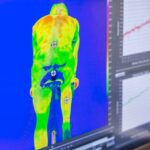 X-BIONIC -- Wärmeenergieveränderungen: Gesamtverlaufsvermessung und Peripher-Messungen mit Zusatzerfassung individueller Zonen, der vom Athleten angegebenen Belastungspunkte.