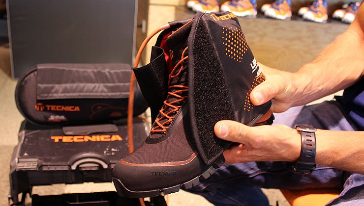 CAS schuh aufwaermen