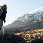 Nils Heck -- Einer der Höhepunkte der diesjährigen E.O.F.T.: Tom Belz auf dem Weg zum Kilimandscharo