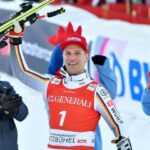 gettyimages.de -- Josef Ferstl nach seinem Super G-Sieg in Kitzbühel