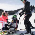 Markus Frühmann -- Academy Mitglied Maria Höfl-Riesch bei dem Laureus Förderprojekt SEI DABEI
