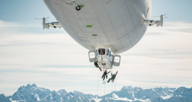 zeppelin skiing