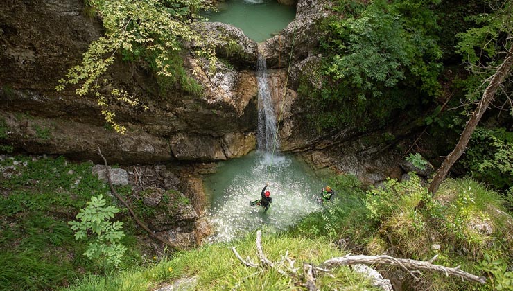 slowenien canyoning rafting outdoor