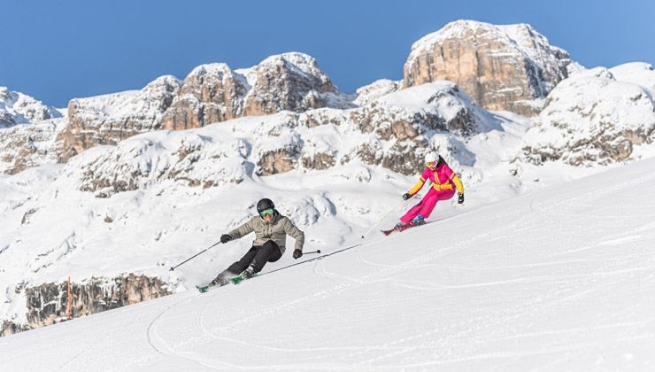 www.wisthaler.com - Harald Wisthaler; Roberto de Pellegrin -- Skifahren in den Dolomiten