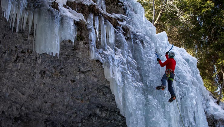 eisklettern trentino
