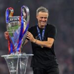 IMAGO / AFLOSPORT -- Luis Enrique Martinez, Trainer von Paris Saint-Germain, beim Finale der UEFA Champions League 2024-2025